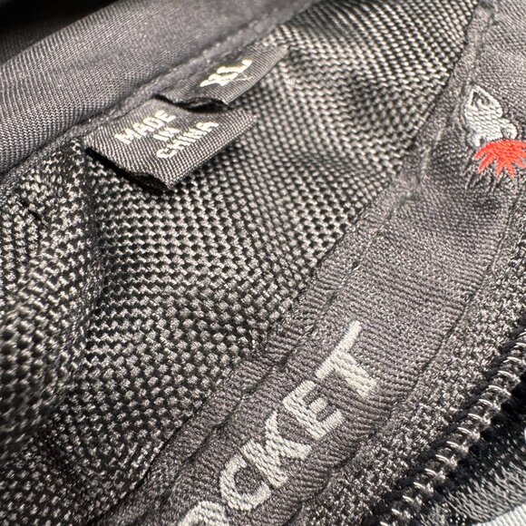 Joe Rocket Protective Padded Motorcycle Jacket Mens Size XL Large Black Gray - Picture 6 of 10